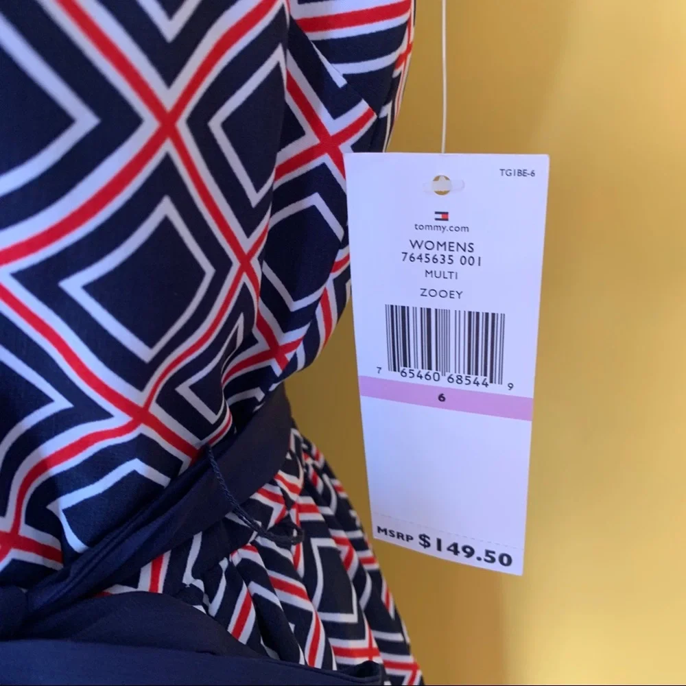 Tommy Hilfiger Zooey Deschanel Dress Size 6 NWT - Picture 12 of 14